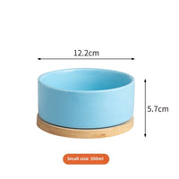 HKM-242451 Constant Temperature Cat Ceramic Pet Heating Drinking Bowl