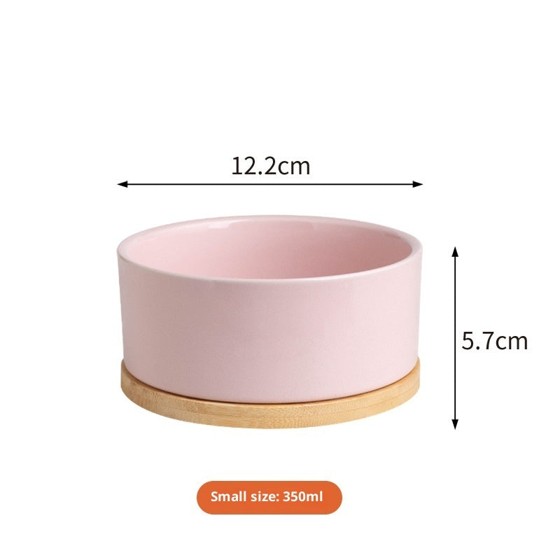 HKM-242451 Constant Temperature Cat Ceramic Pet Heating Drinking Bowl