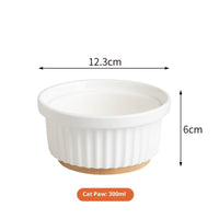 HKM-242451 Constant Temperature Cat Ceramic Pet Heating Drinking Bowl