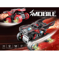 HKM-242643 Cool Electric Spray Light Stunt Car for Kids, Battery Operated with Music and Lights