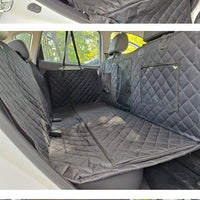 HKM-242707 Waterproof 600D Oxford Cloth Car Pet Mat - Lengthened Load Bearing Design, Small Grid Pattern, 137 x 164 cm