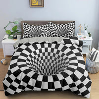 HKM-242835 3D Printed Duvet Cover and Pillowcase Set in Various Sizes