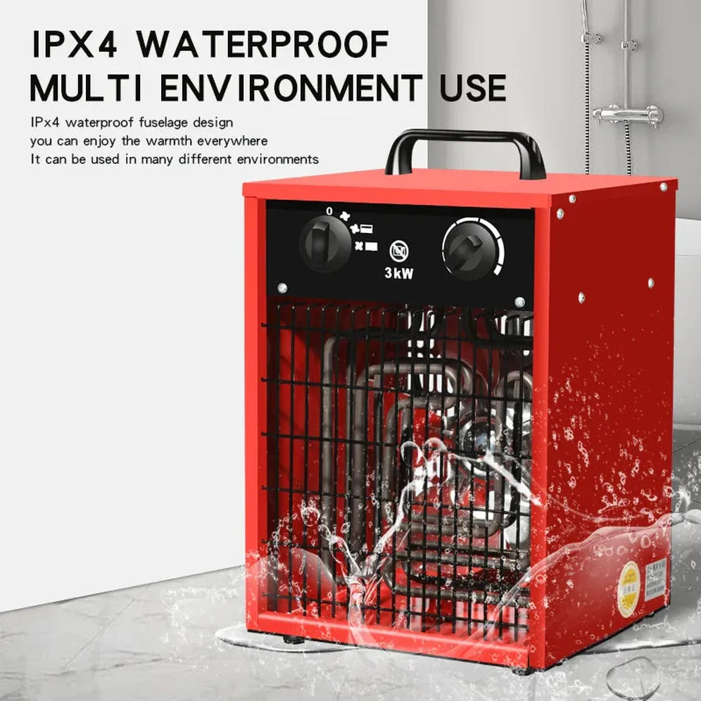 KTX-243027 2000W Electric Air Heater for Greenhouse and Home Heating Solutions