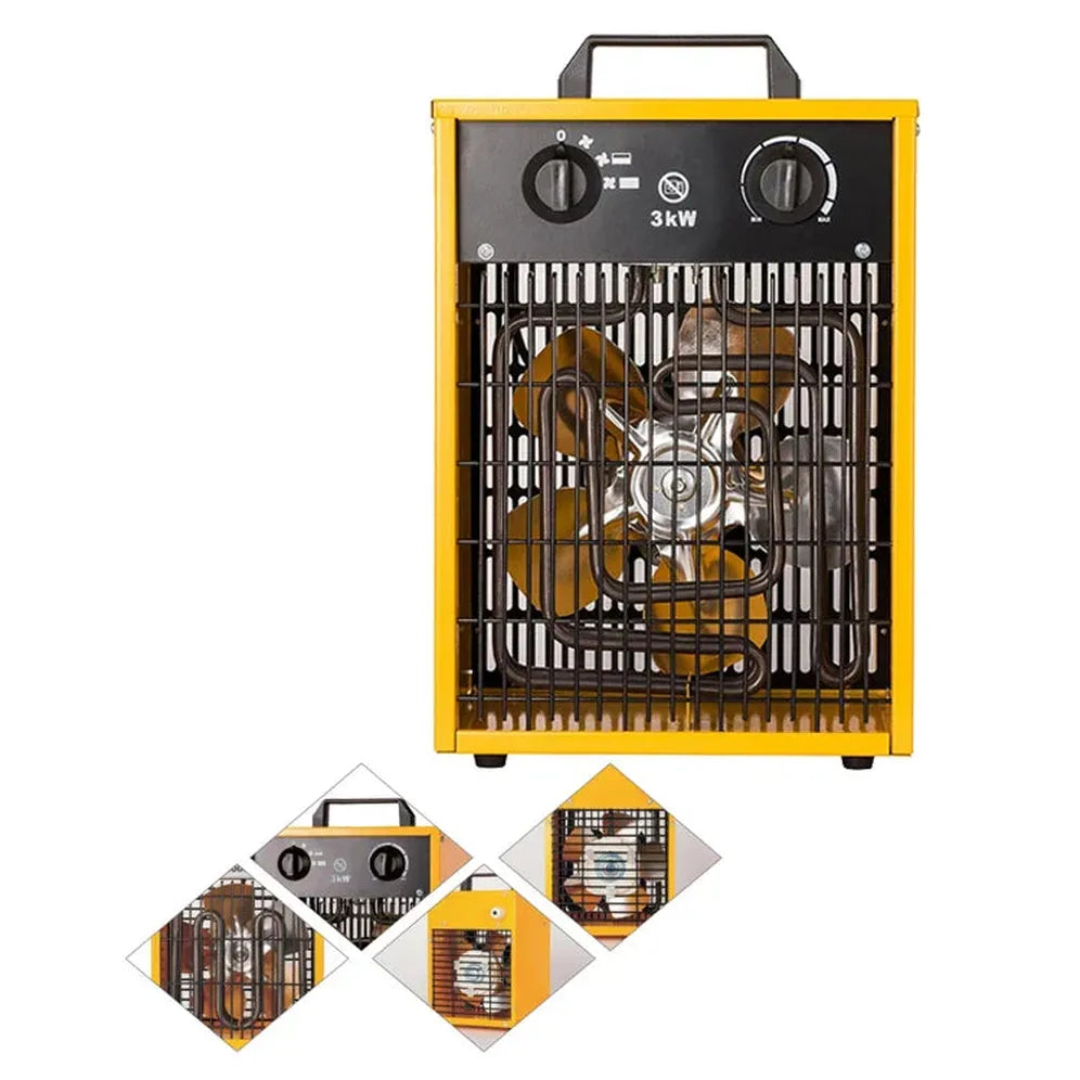 KTX-243027 2000W Electric Air Heater for Greenhouse and Home Heating Solutions