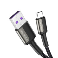 HKM-243219 Type-C Fast Charging Cable – 2m Length, USB A to Type-C, 5A High-Speed Charging