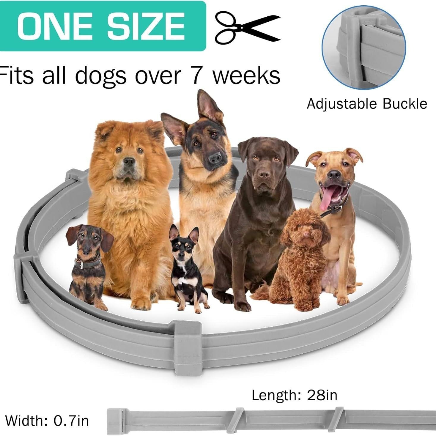 HKM-243283 Pet Cat Dog Pet Insect Repellent Collar