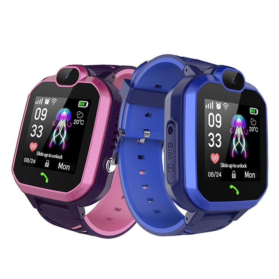 HKM-243347 Kids Smart Watch with Touch Screen, Camera, Two-Way Calling, GPS Location and SOS Functionality