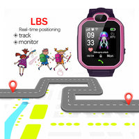 HKM-243347 Kids Smart Watch with Touch Screen, Camera, Two-Way Calling, GPS Location and SOS Functionality