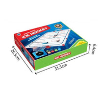 HKM-243411 Indoor Ice Hockey Game Toys Set for Family Parties and Sports Fun, 84.5x49cm, Plastic, Age 6+