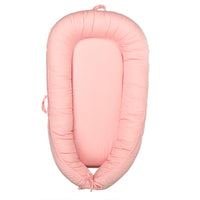HKM-243667 Foldable Cotton Newborn Bionic Bed - 80 x 50 CM, Available in White, Pink, Gray, Orange, and Fruit Green