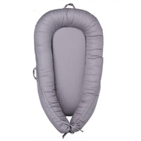 HKM-243667 Foldable Cotton Newborn Bionic Bed - 80 x 50 CM, Available in White, Pink, Gray, Orange, and Fruit Green