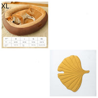 HKM-243795 Cozy Removable Cotton Dog Bed & Washable Cat Bed for Comfortable Sleep