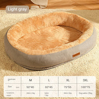 HKM-243795 Cozy Removable Cotton Dog Bed & Washable Cat Bed for Comfortable Sleep