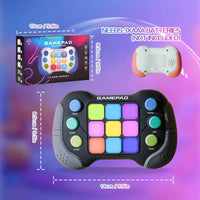 HKM-243795 Interactive Light Up Push Bubble Game for Kids – Educational Fidget Toy, Handheld Fun