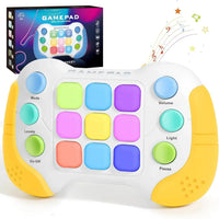 HKM-243795 Interactive Light Up Push Bubble Game for Kids – Educational Fidget Toy, Handheld Fun