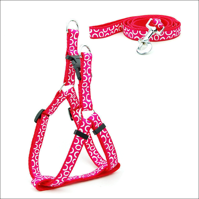 HKM-244179 Durable Cat and Dog Leash with Chest Strap, Made of PP Material