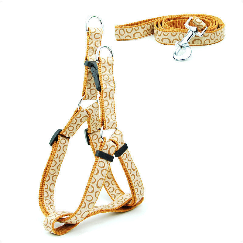 HKM-244179 Durable Cat and Dog Leash with Chest Strap, Made of PP Material