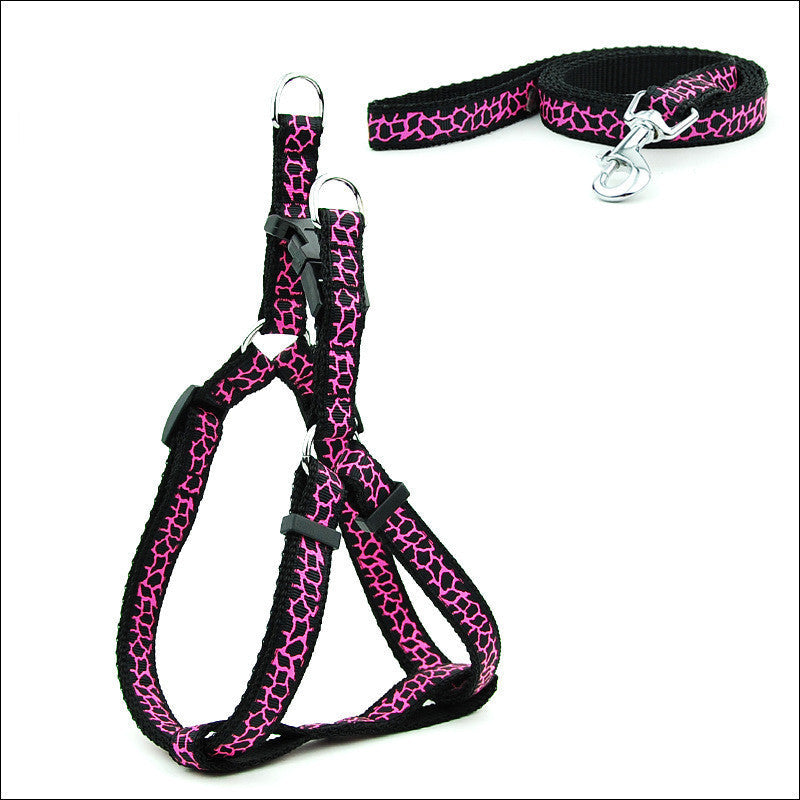HKM-244179 Durable Cat and Dog Leash with Chest Strap, Made of PP Material