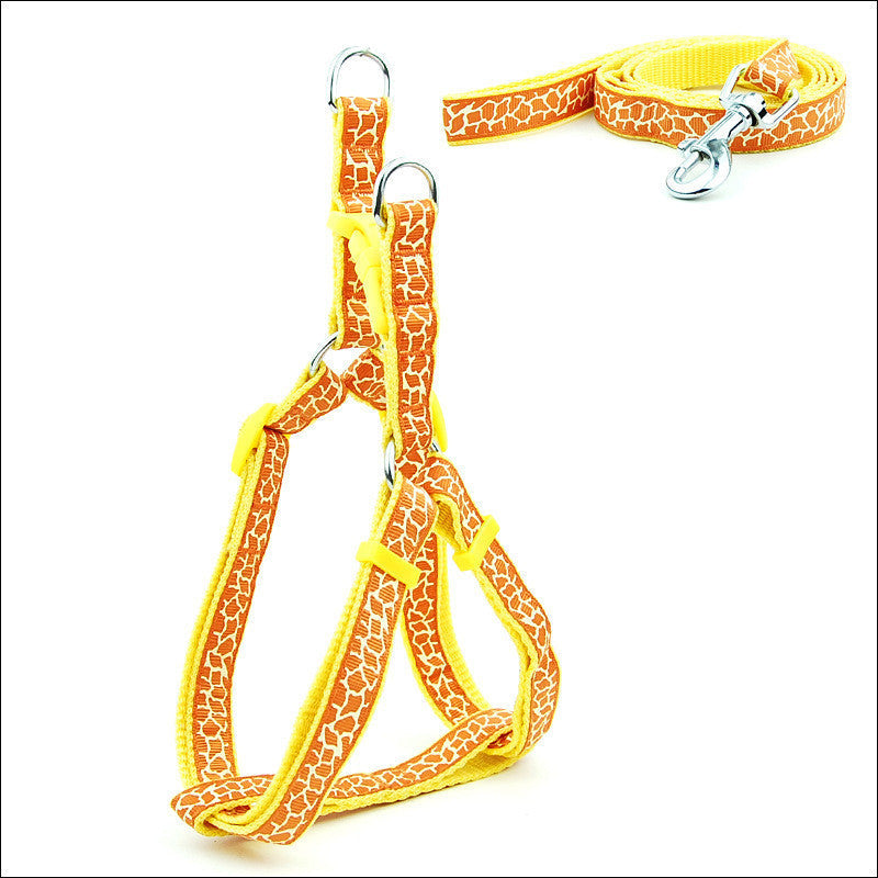 HKM-244179 Durable Cat and Dog Leash with Chest Strap, Made of PP Material