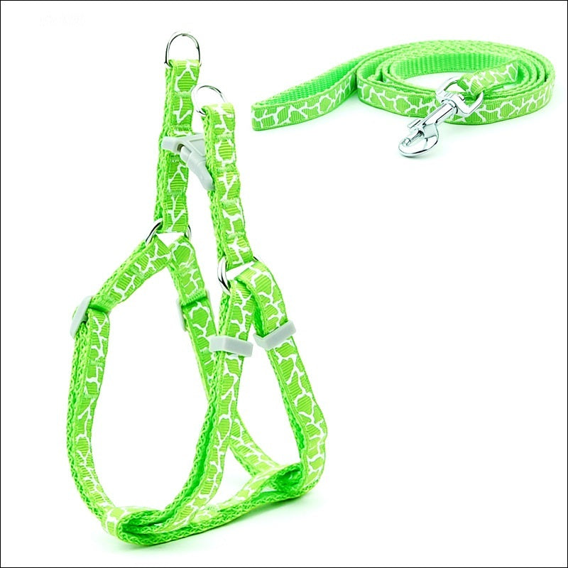 HKM-244179 Durable Cat and Dog Leash with Chest Strap, Made of PP Material