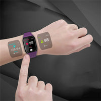 HKM-244499 A88 Color Screen Smart Bracelet - Compatible with iOS and Android Devices, 1.3 Inch Display, TPU Material