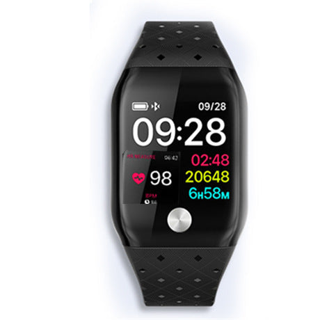 HKM-244499 A88 Color Screen Smart Bracelet - Compatible with iOS and Android Devices, 1.3 Inch Display, TPU Material