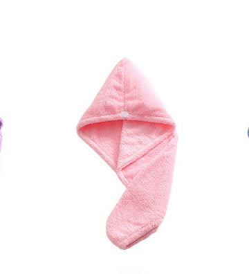 HKM-244563 Children's Microfiber Hair Drying Towel, Soft and Absorbent, 25x65cm