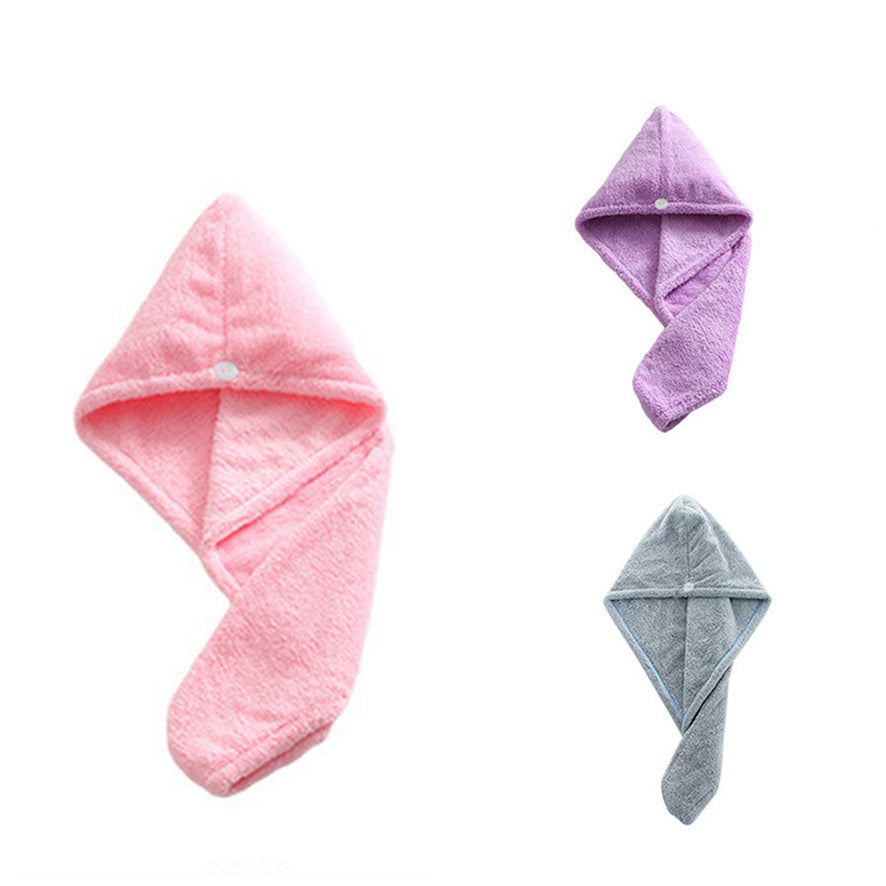 HKM-244563 Children's Microfiber Hair Drying Towel, Soft and Absorbent, 25x65cm
