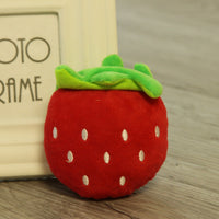 HKM-244755 Plush Fruit and Vegetable Pet Toys for Cats and Dogs - Soft and Cuddly Design