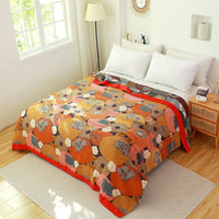 HKM-244819 Five-Layer Cotton Gauze Towel Blanket - Soft, Modern Designs in Various Colors and Sizes