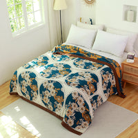 HKM-244819 Five-Layer Cotton Gauze Towel Blanket - Soft, Modern Designs in Various Colors and Sizes
