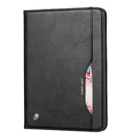 HKM-245075 Classic Leather Flip Case for Apple Tablets - Shockproof, Heat Dissipation, and Wear-Resistant Design
