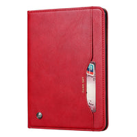HKM-245075 Classic Leather Flip Case for Apple Tablets - Shockproof, Heat Dissipation, and Wear-Resistant Design