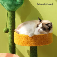 HKM-245139 Cactus Cat Climbing Frame with Soft Sisal and Comfortable Nest