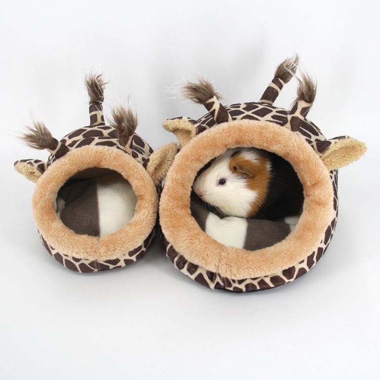 HKM-245267 Cozy Cotton Nest for Small Pets - Ideal for Mini Guinea Pigs and Chihuahuas