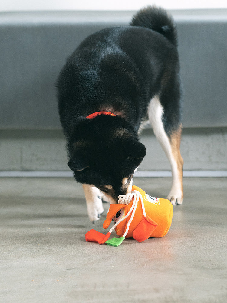 HKM-245459 Interactive Sniffing Toy for Dogs - Snail Powder & Hot Pot Fun
