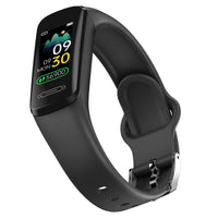HKM-245651 Bluetooth Health Monitoring Pedometer Bracelet, Simple Style, Motion Detection, Black