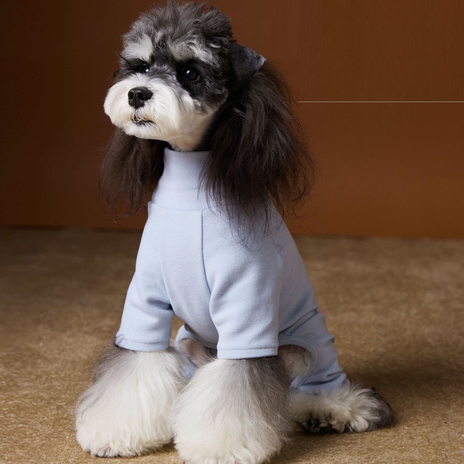 HKM-245715 Comfortable & Warm Four-Leg Shirt for Pets - Available in Blue and Pink
