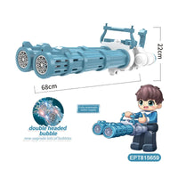 HKM-245779 Automatic Bubble Machine Soap Bubble Maker for Kids, Age 0-13 Years, Battery & USB Powered