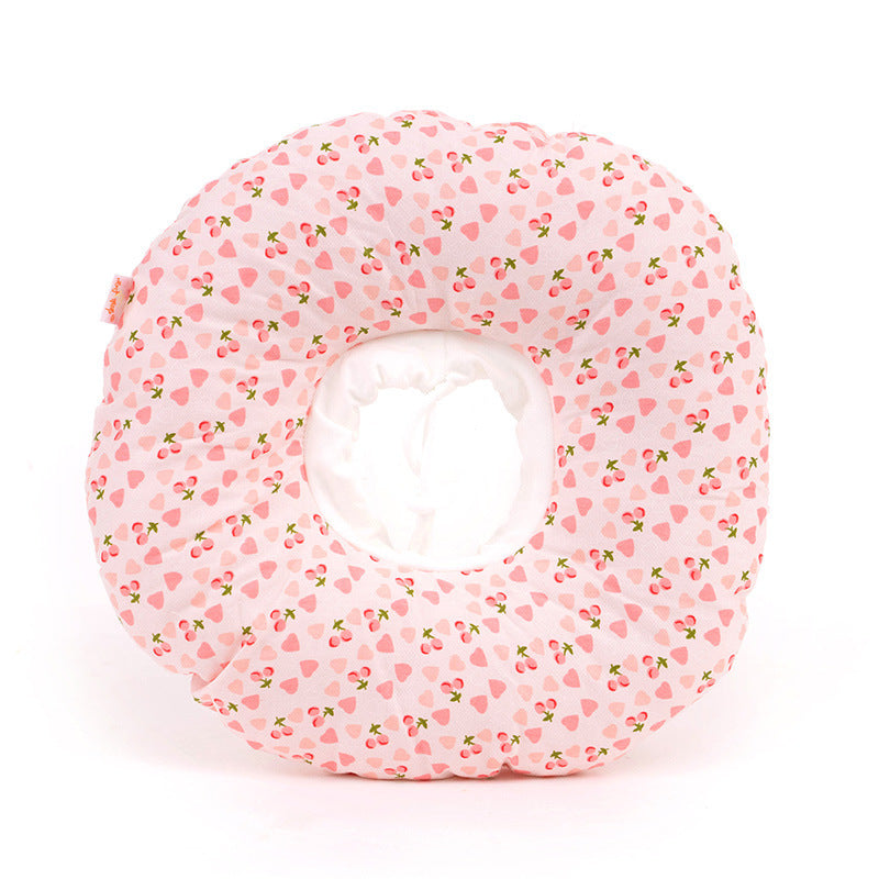 HKM-245843 Soft Adjustable Elizabethan Headgear Collar for Cats and Dogs - Comfortable Multi-Functional Pet Neck Support