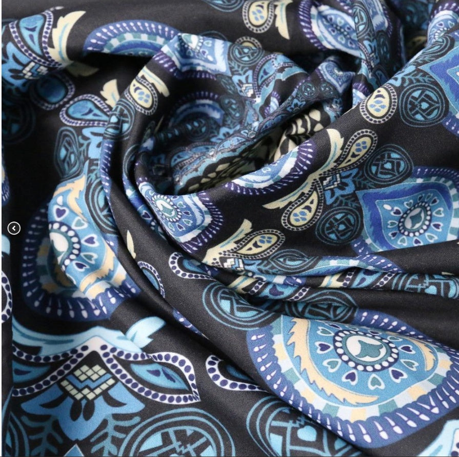 HKM-245907 Mandala Printed Polyester Wall Tapestry for Home Decor