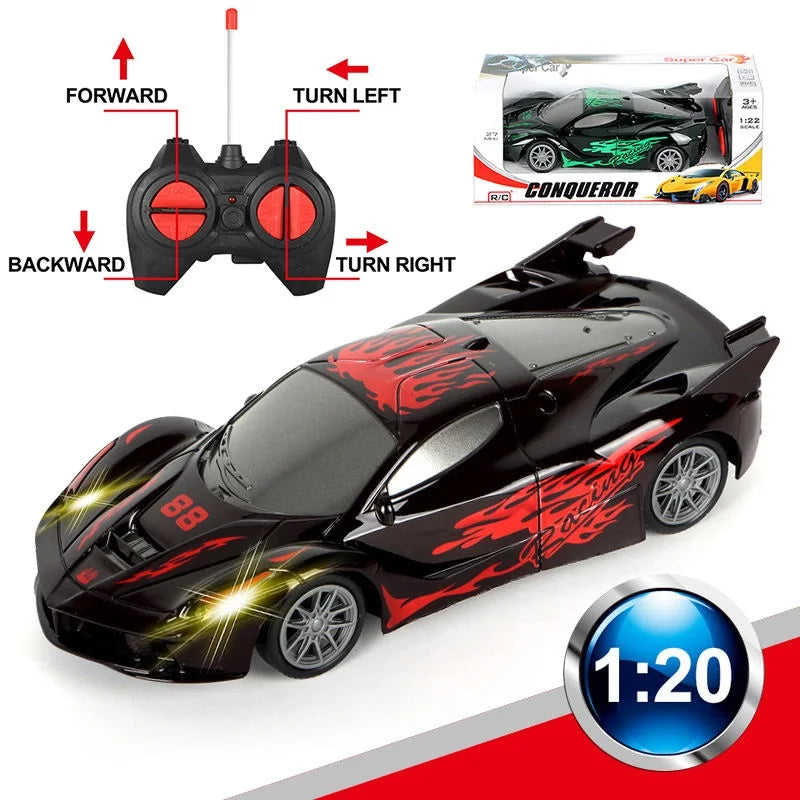 HKM-246099 High-Speed RC Drift Car 1:20 Scale Remote Control Toy, Ready-to-Use for Indoor Racing