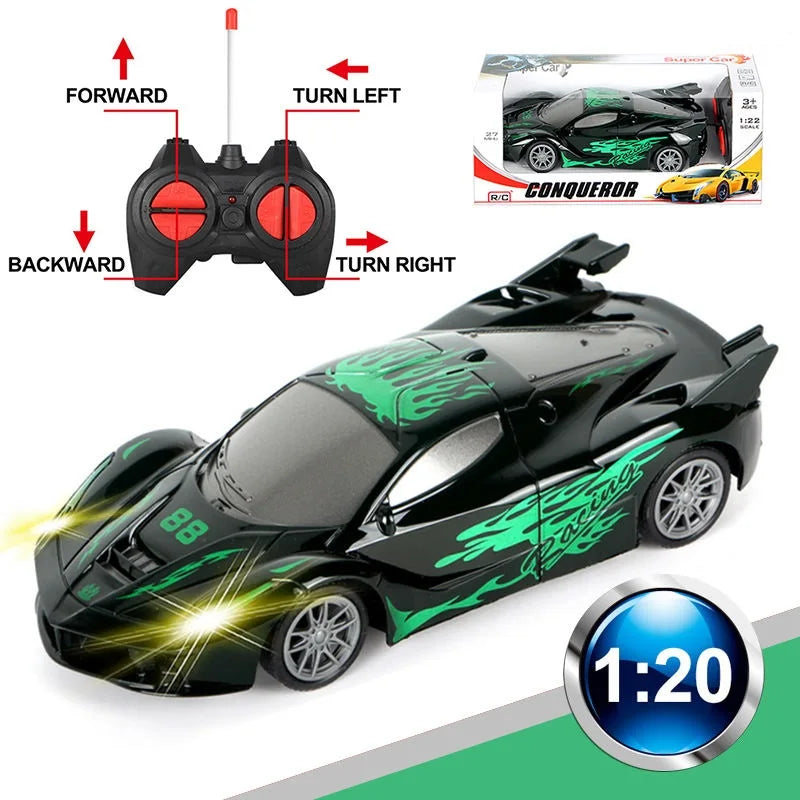 HKM-246099 High-Speed RC Drift Car 1:20 Scale Remote Control Toy, Ready-to-Use for Indoor Racing