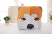 HKM-246099 Shiba Inu Plush Doll Pillow and Two-in-One Air Conditioning Quilt Set