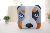 HKM-246099 Shiba Inu Plush Doll Pillow and Two-in-One Air Conditioning Quilt Set
