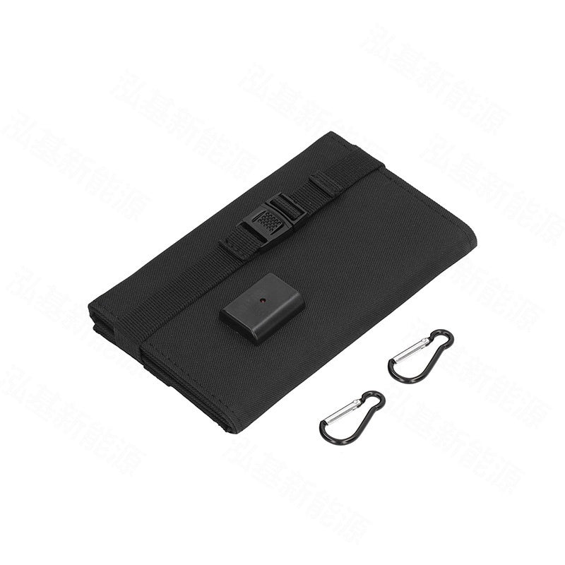 HKM-246483 8W Solar Energy Portable Folding Bag for Mobile and Small Appliance Charging
