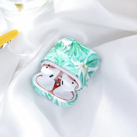 HKM-246483 Cartoon Anime PC Earphone Cover for AirPods - All-Inclusive Water Sticker Design