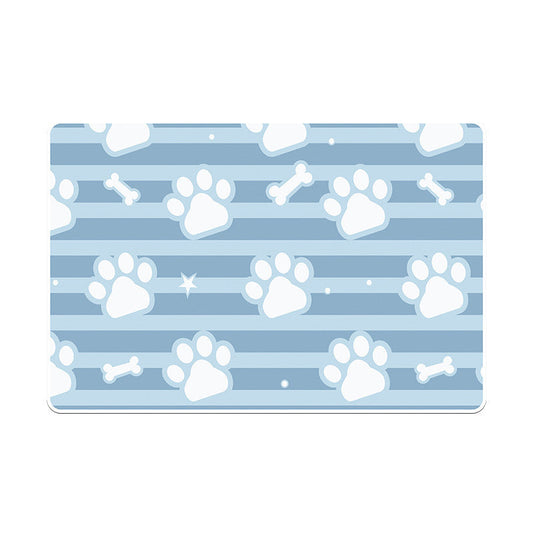 HKM-246675 Pet Diatom Ooze Floor Mat Dogs And Cats Eating Mat Spill-proof Waterproof Quick-drying Placemat