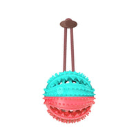 HKM-246739 Dog Toys Silicon Suction Cup Tug Interactive Dog Ball Toy For Pet Chew Bite Tooth Cleaning Toothbrush Feeding Pet Supplies