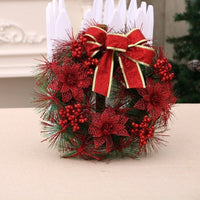 HKM-246739 Multicolor Christmas Ornament Garland - Plastic & Foam, 30cm and 40cm Options